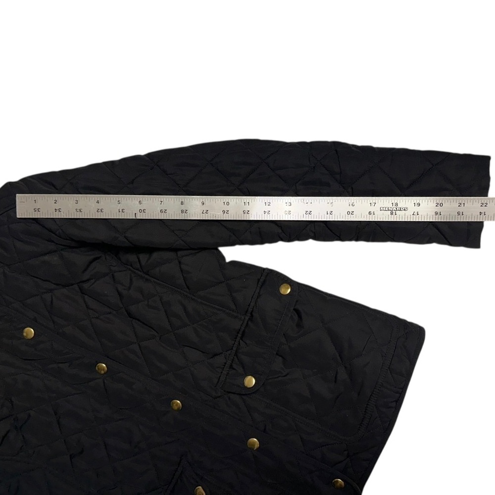Vintage J.Crew Women’s XS Black Quilted Jacket - Picture 8 of 9
